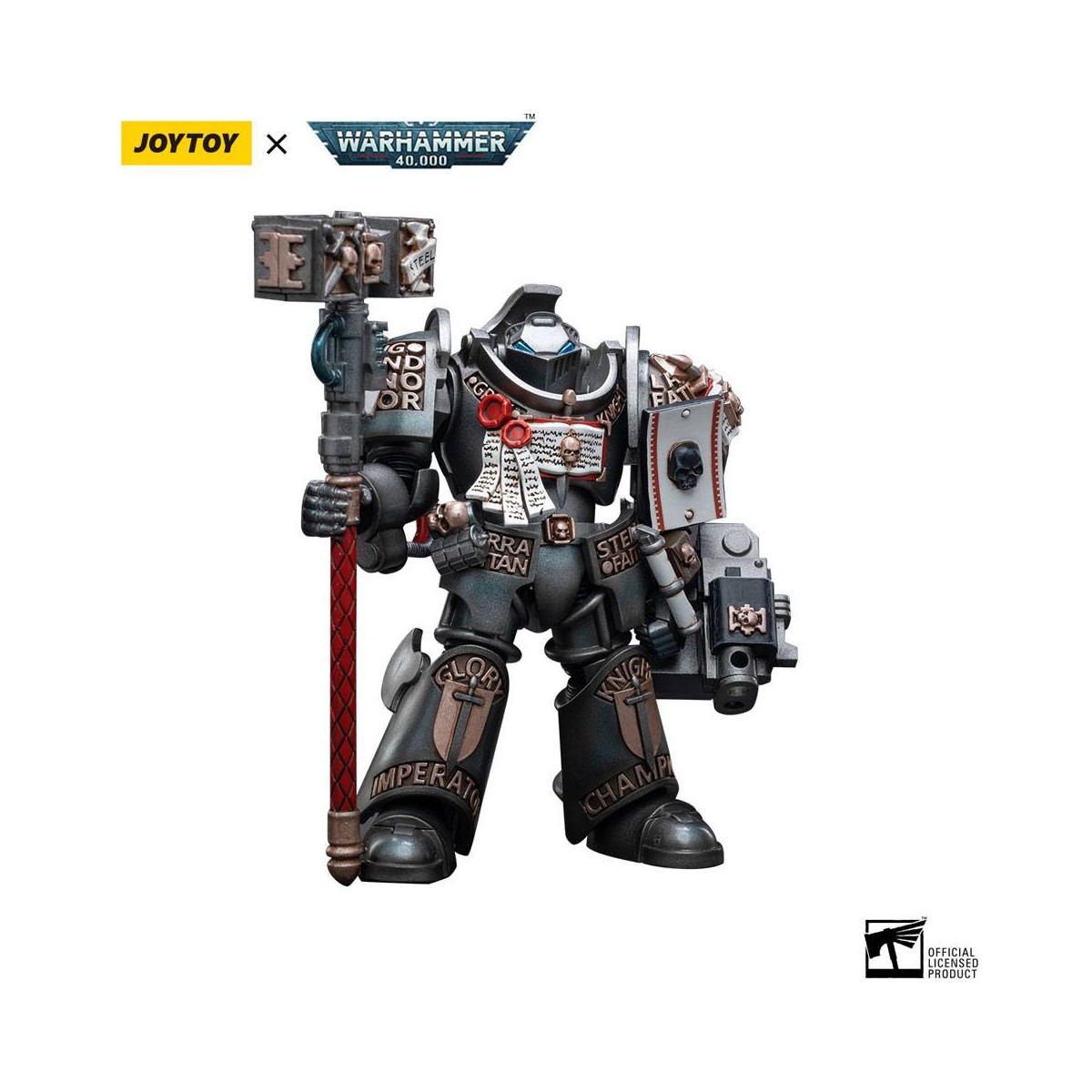JoyToy Space marines - Terminators Cavalieri Grigi - Caddon Vibova 1/18 - Warhammer 40K