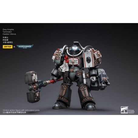 JoyToy Space marines - Terminators Cavalieri Grigi - Caddon Vibova 1/18 - Warhammer 40K