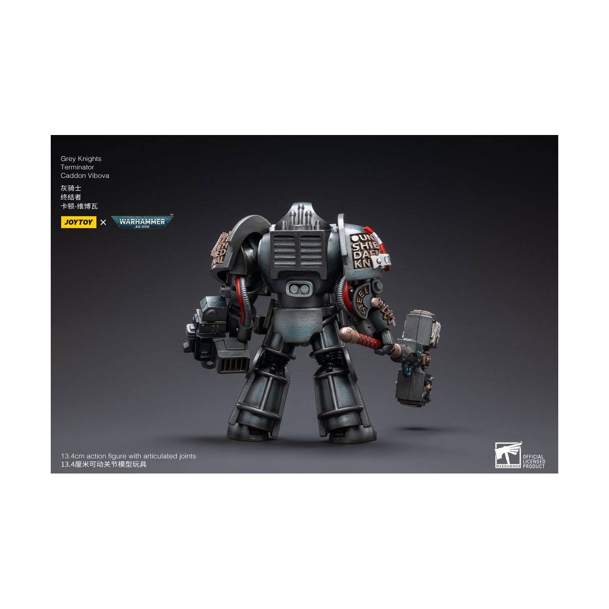 JoyToy Space marines - Terminators Cavalieri Grigi - Caddon Vibova 1/18 - Warhammer 40K