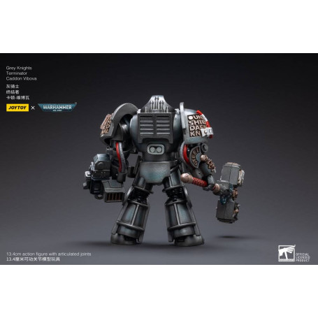 JoyToy Space marines - Terminators Cavalieri Grigi - Caddon Vibova 1/18 - Warhammer 40K