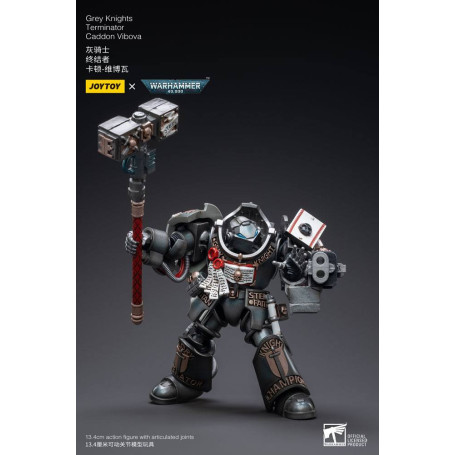 JoyToy Space marines - Terminators Cavalieri Grigi - Caddon Vibova 1/18 - Warhammer 40K