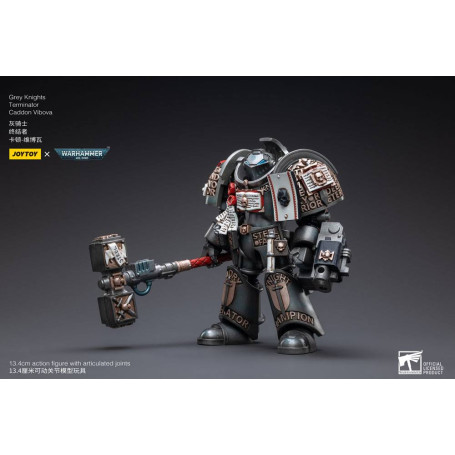 JoyToy Space marines - Terminators Cavalieri Grigi - Caddon Vibova 1/18 - Warhammer 40K