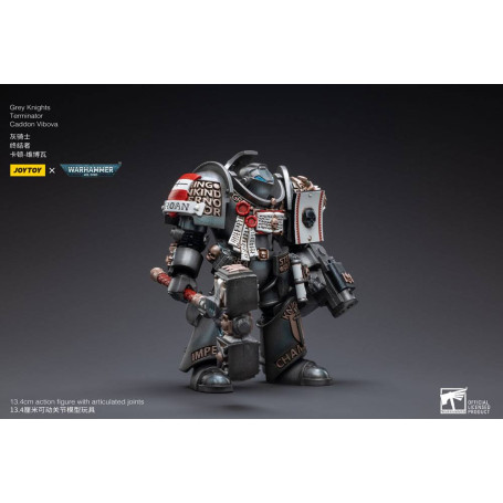 JoyToy Space marines - Terminators Cavalieri Grigi - Caddon Vibova 1/18 - Warhammer 40K