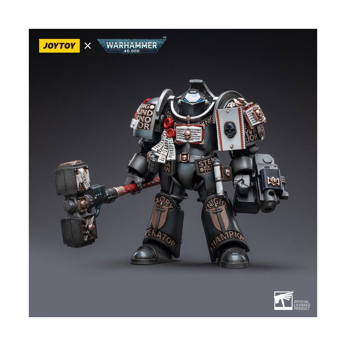 JoyToy Space marines - Terminators Cavalieri Grigi - Caddon Vibova 1/18 - Warhammer 40K