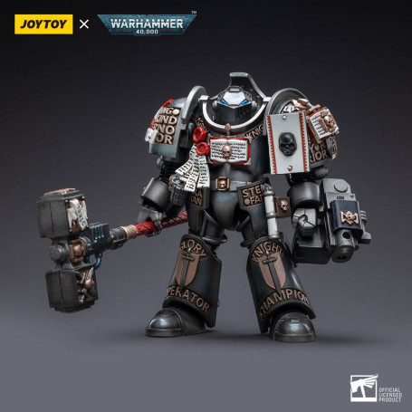 JoyToy Space marines - Terminators Cavalieri Grigi - Caddon Vibova 1/18 - Warhammer 40K