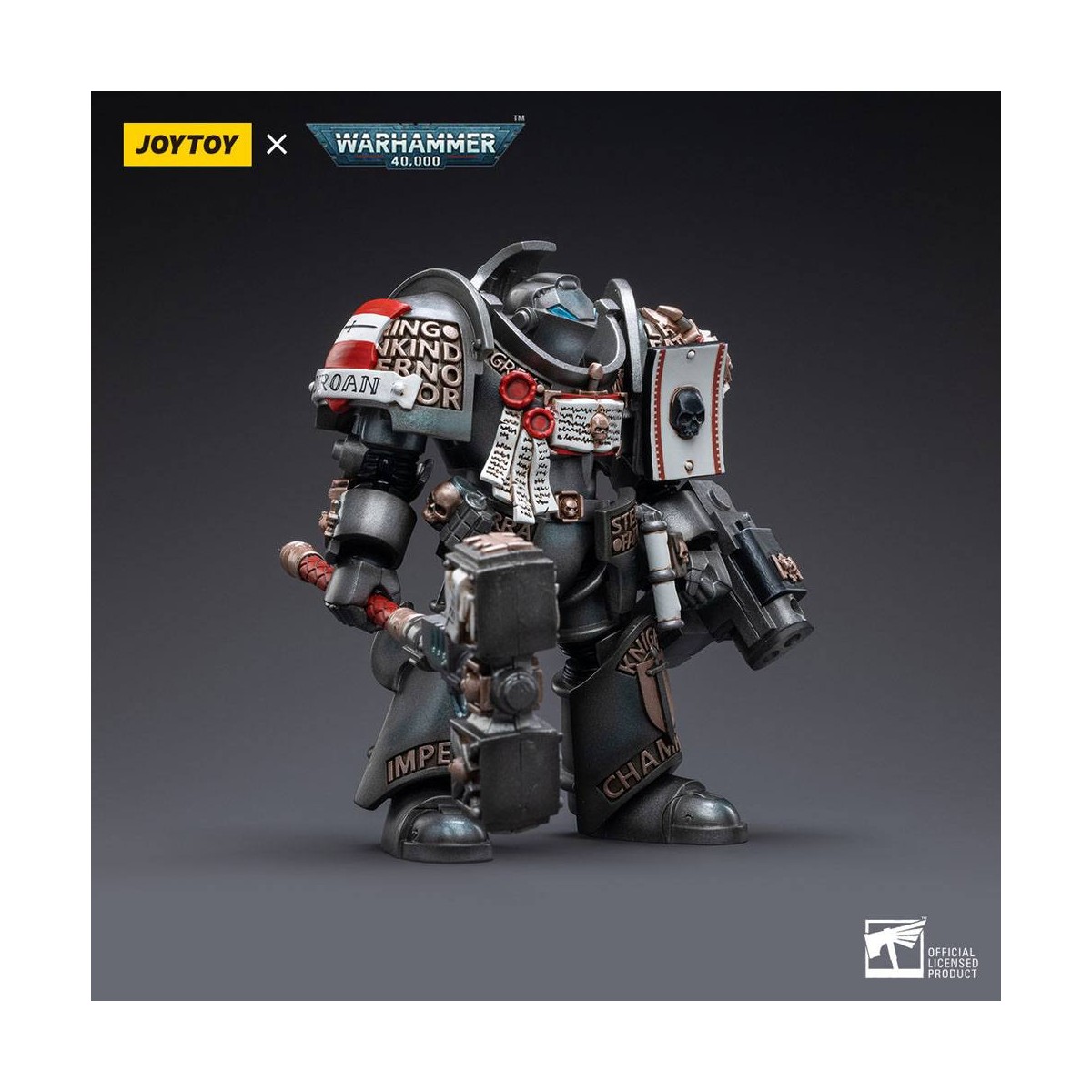 JoyToy Space marines - Terminators Cavalieri Grigi - Caddon Vibova 1/18 - Warhammer 40K