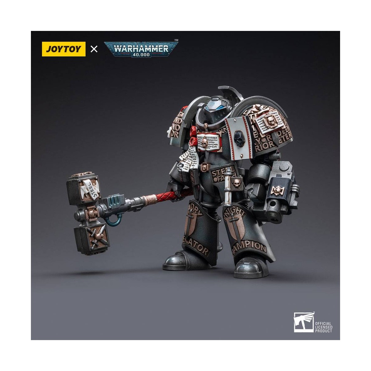 JoyToy Space marines - Terminators Cavalieri Grigi - Caddon Vibova 1/18 - Warhammer 40K