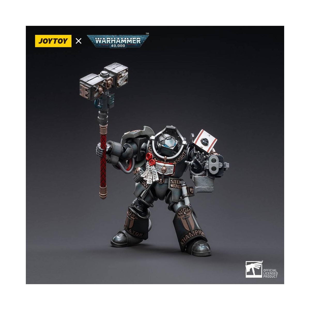 JoyToy Space marines - Terminators Cavalieri Grigi - Caddon Vibova 1/18 - Warhammer 40K