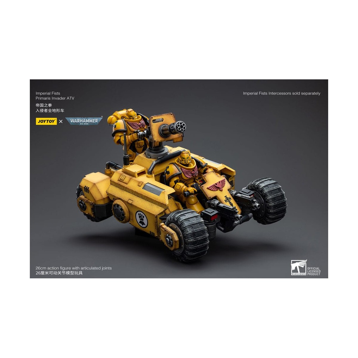 JoyToy Space Marine - Pugni Imperiali Primaris Invader ATV 1/18 - Warhammer 40K