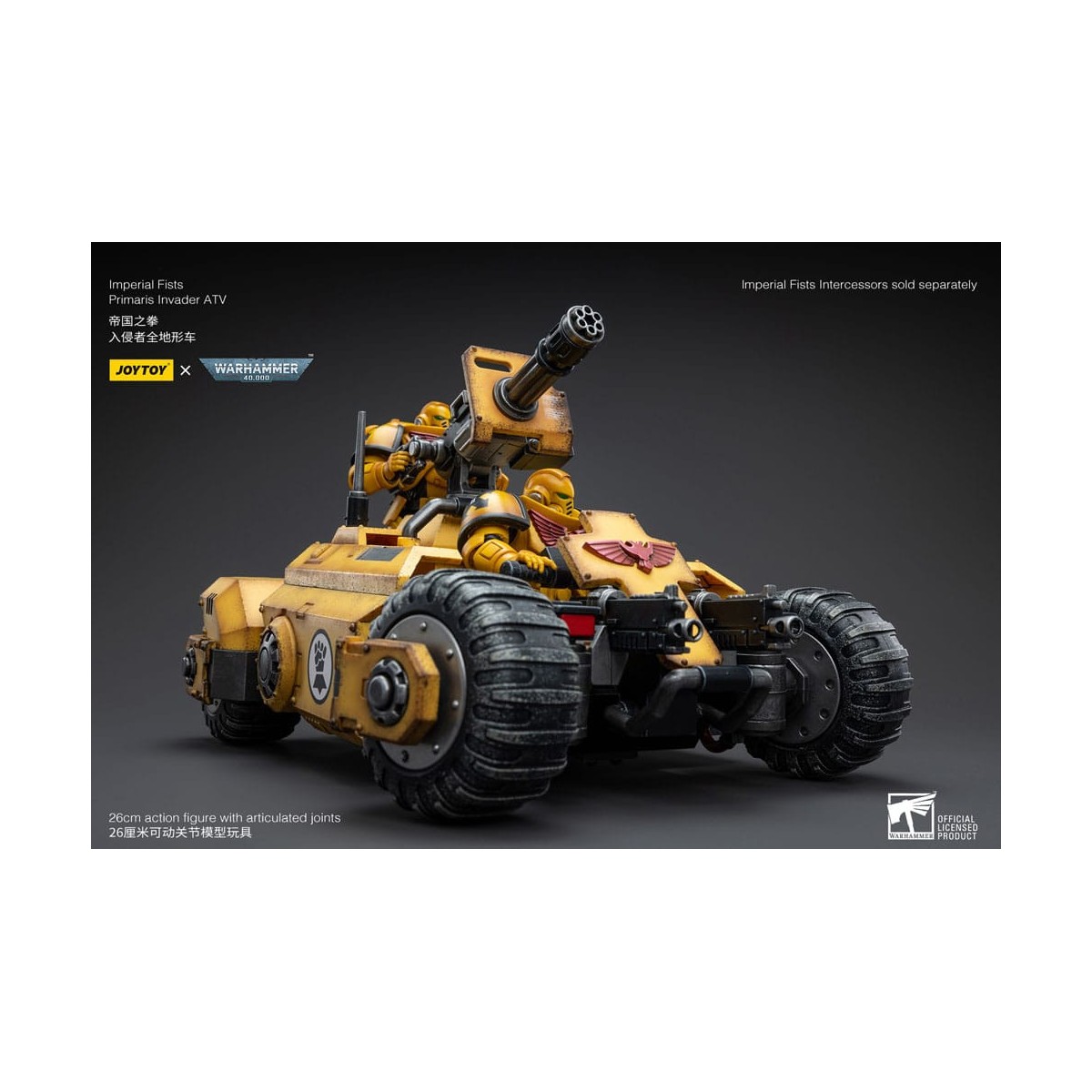 JoyToy Space Marine - Pugni Imperiali Primaris Invader ATV 1/18 - Warhammer 40K
