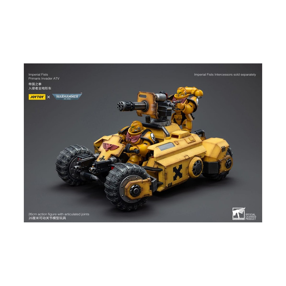JoyToy Space Marine - Pugni Imperiali Primaris Invader ATV 1/18 - Warhammer 40K