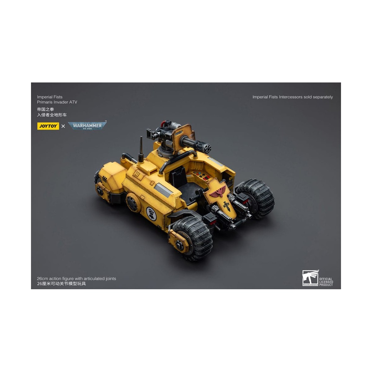 JoyToy Space Marine - Pugni Imperiali Primaris Invader ATV 1/18 - Warhammer 40K