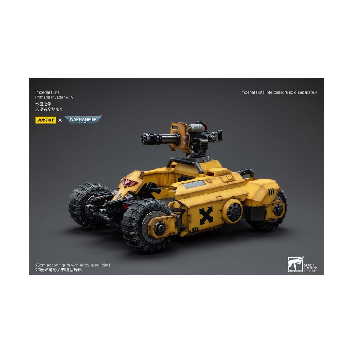 JoyToy Space Marine - Pugni Imperiali Primaris Invader ATV 1/18 - Warhammer 40K