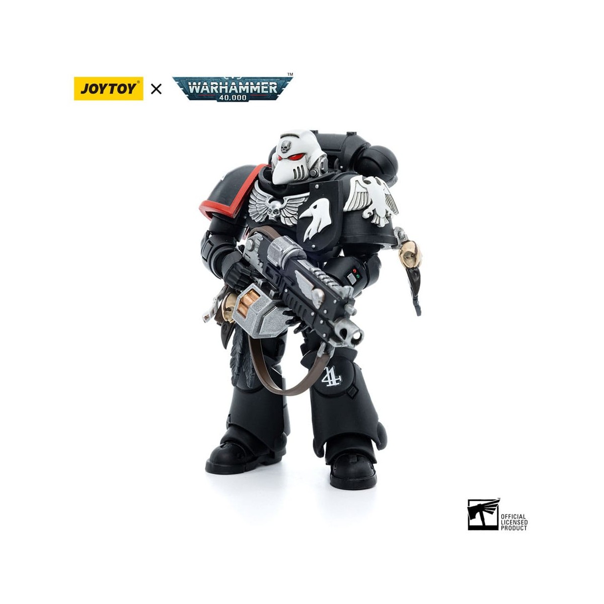 JoyToy Space Marine - Raven Guard - Sergente Intercessors Rychas 1/18 - Warhammer 40K