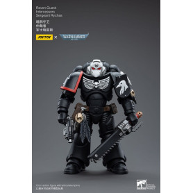 JoyToy Space Marine - Raven Guard - Sergente Intercessors Rychas 1/18 - Warhammer 40K