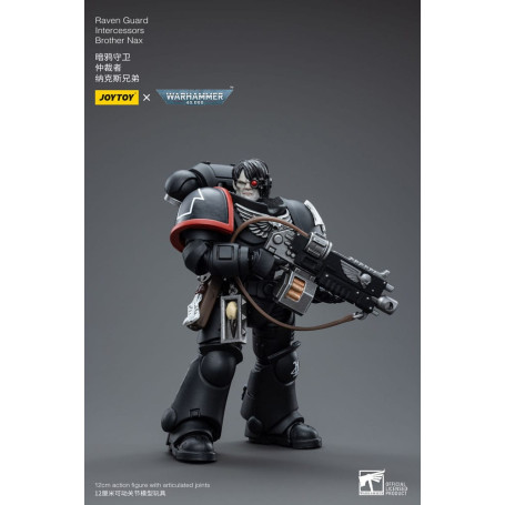 JoyToy Space Marine - Guardia Corvo - Intercessori Fratello Nax 1/18 - Warhammer 40K