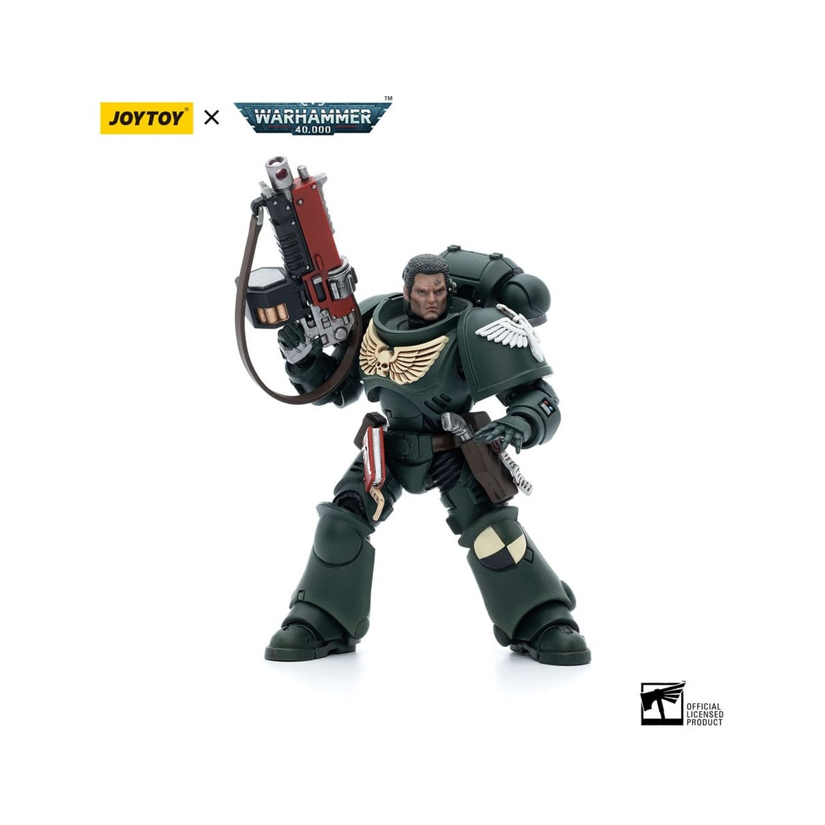JoyToy Space Marine - Angeli Oscuri - Intercessori Fratello Asharr 1/18 - Warhammer 40K