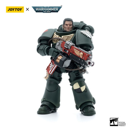JoyToy Space Marine - Angeli Oscuri - Intercessori Fratello Asharr 1/18 - Warhammer 40K