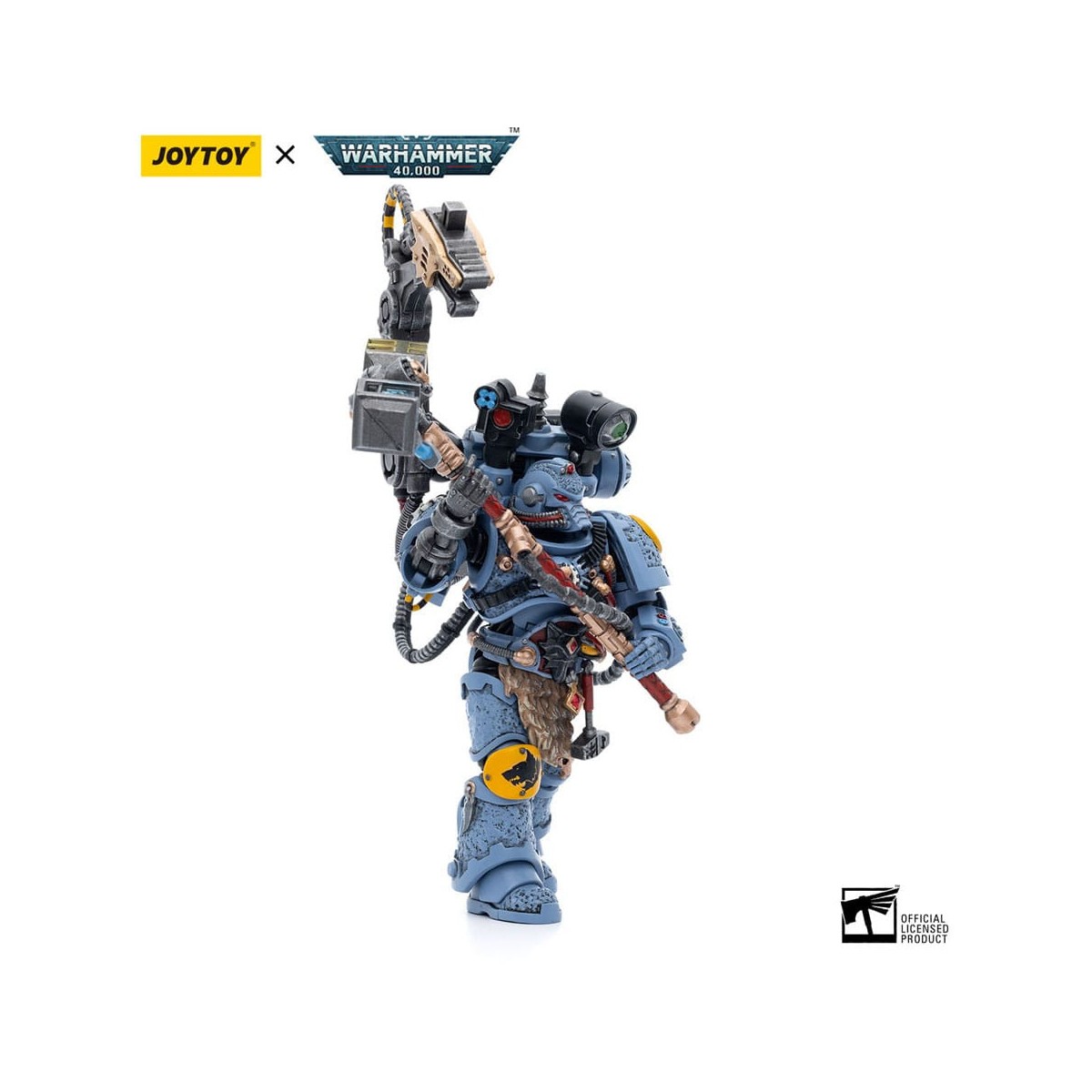 JoyToy Space Marine - Lupi spaziali - Sacerdote di ferro Jorin Fellhammer 1/18 - Warhammer 40K