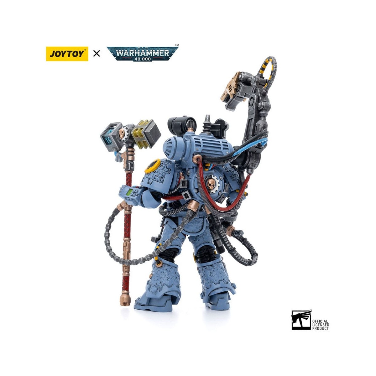 JoyToy Space Marine - Lupi spaziali - Sacerdote di ferro Jorin Fellhammer 1/18 - Warhammer 40K