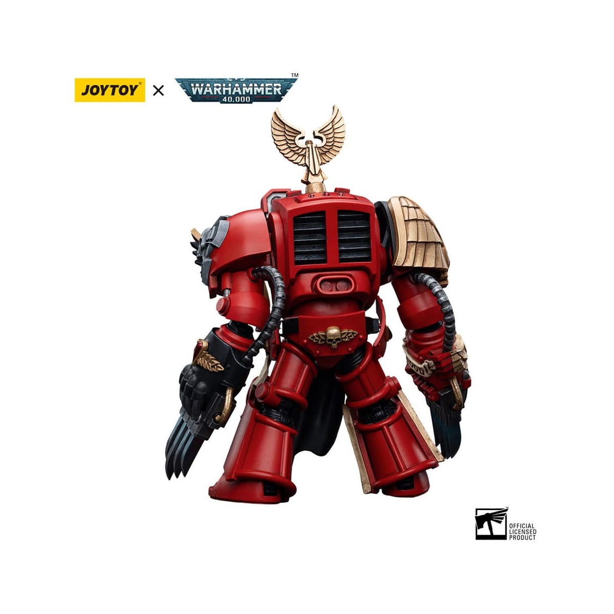 JoyToy Space Marine - Angeli del Sangue - Terminatori d'assalto Sergente Santoro 1/18 - Warhammer 40K