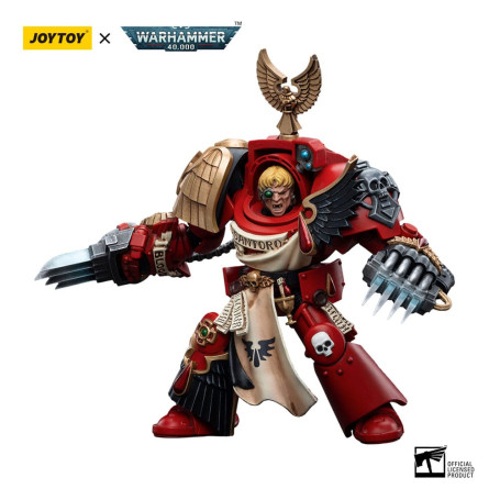 JoyToy Space Marine - Angeli del Sangue - Terminatori d'assalto Sergente Santoro 1/18 - Warhammer 40K
