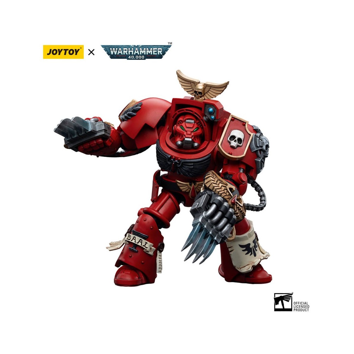 JoyToy Space Marine - Angeli del Sangue - Terminatori d'assalto Fratello Nassio 1/18 - Warhammer 40K