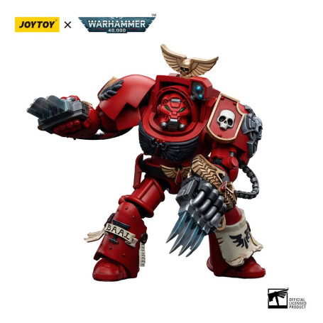 JoyToy Space Marine - Angeli del Sangue - Terminatori d'assalto Fratello Nassio 1/18 - Warhammer 40K