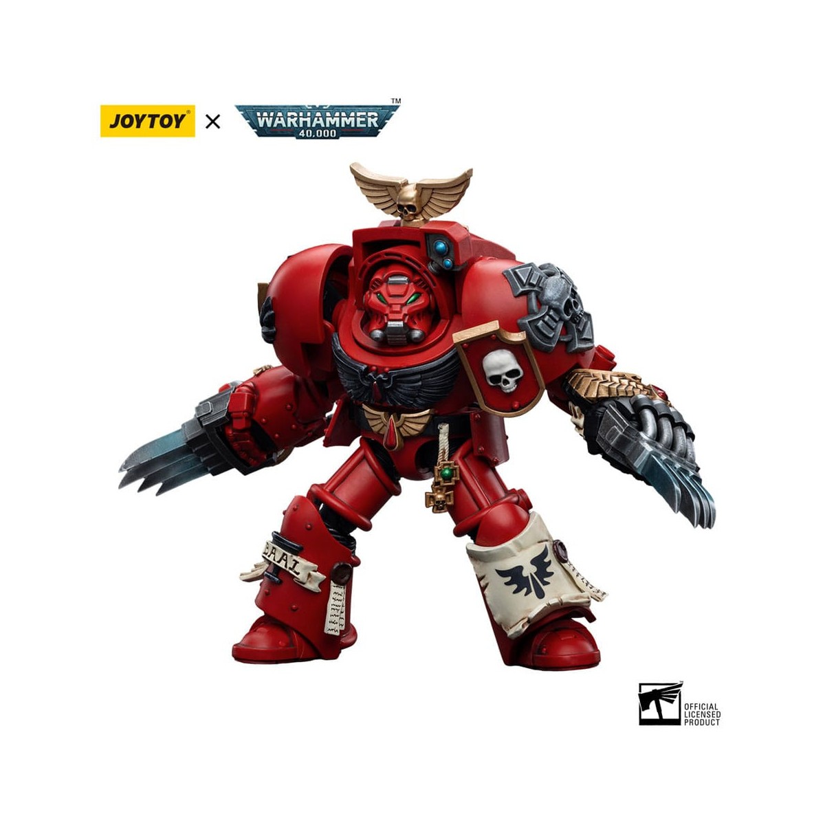 JoyToy Space Marine - Angeli del Sangue - Terminatori d'assalto Fratello Nassio 1/18 - Warhammer 40K