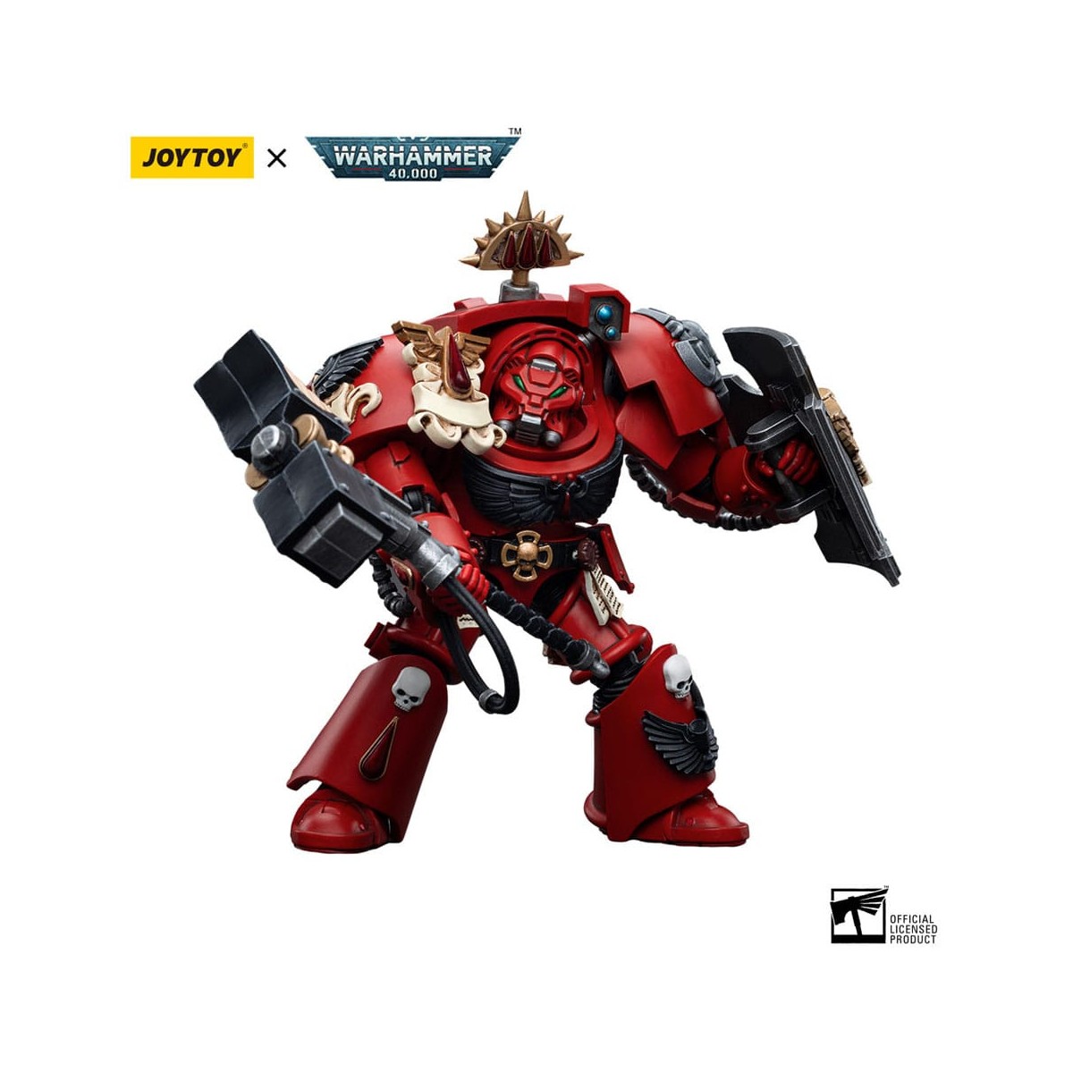 JoyToy Space Marine - Angeli del Sangue - Terminatori d'assalto Fratello Taelon 1/18 - Warhammer 40K