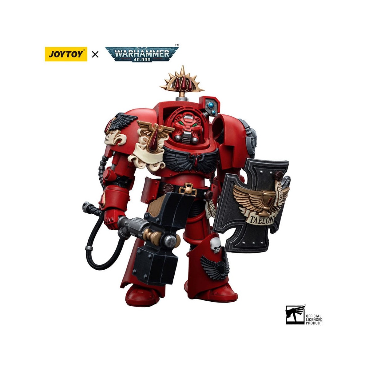 JoyToy Space Marine - Angeli del Sangue - Terminatori d'assalto Fratello Taelon 1/18 - Warhammer 40K