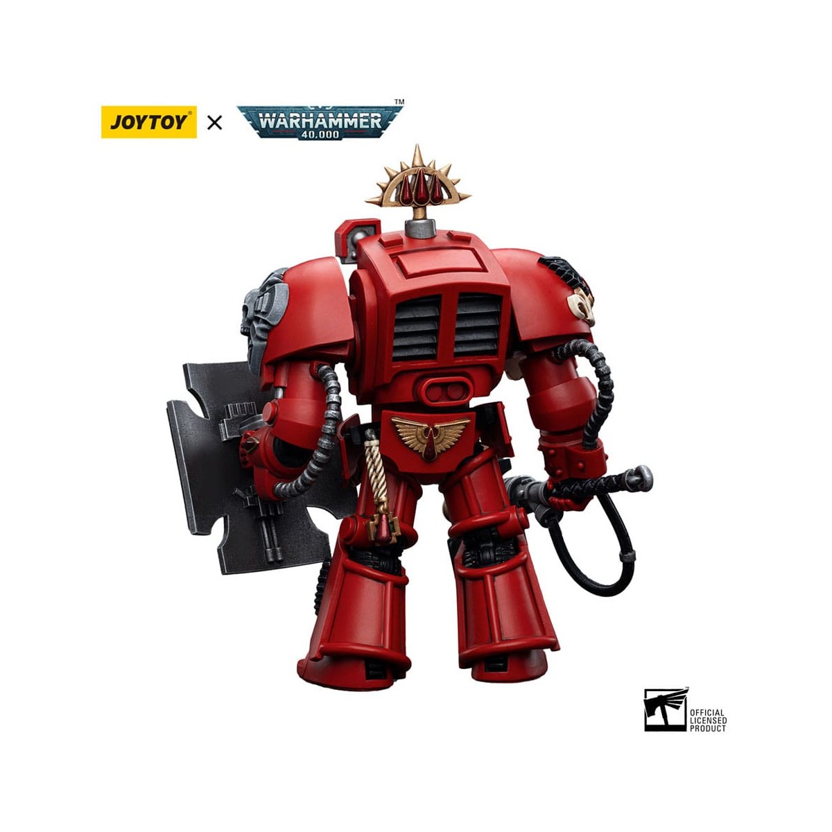 JoyToy Space Marine - Angeli del Sangue - Terminatori d'assalto Fratello Taelon 1/18 - Warhammer 40K