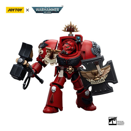 JoyToy Space Marine - Angeli del Sangue - Terminatori d'assalto Fratello Taelon 1/18 - Warhammer 40K