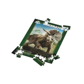 SD Toys - Puzzle Jurassic World effetto 3D - Triceratopo 100 pezzi