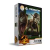 SD Toys - Puzzle Jurassic World effetto 3D - Triceratopo 100 pezzi