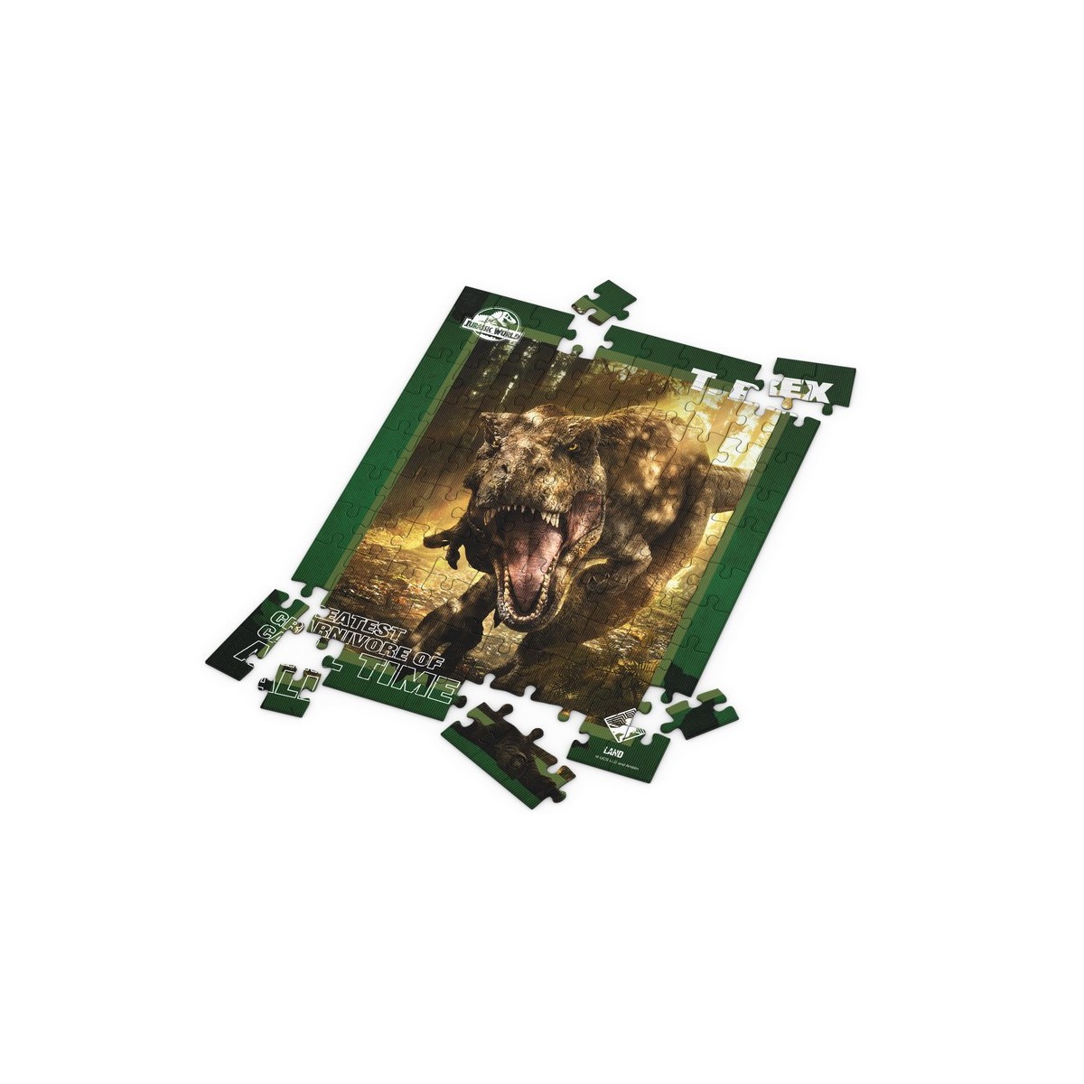 SD Toys - Puzzle Jurassic World effetto 3D - T-Rex 100 pezzi