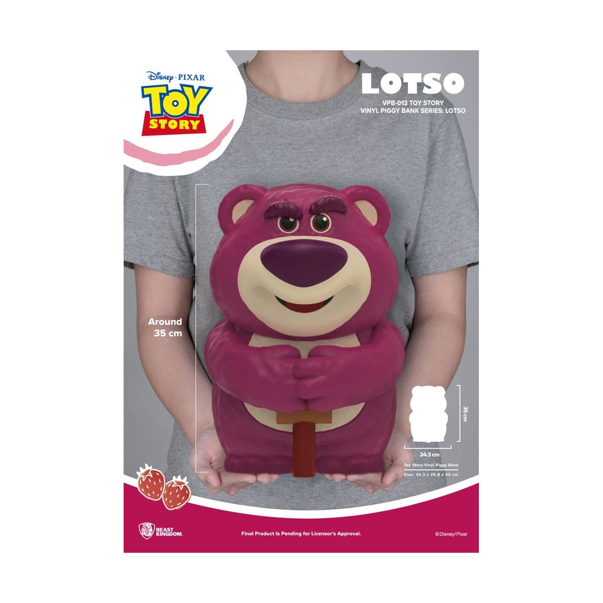 Salvadanaio gigante Beast Kingdom Toy Story 3 - Lotso