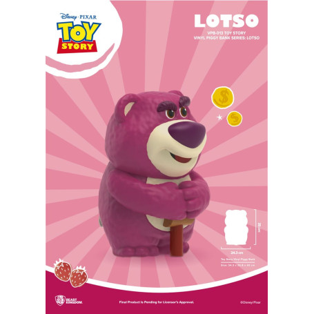 Salvadanaio gigante Beast Kingdom Toy Story 3 - Lotso