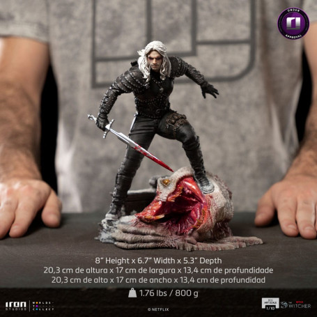 Iron Studios The Witcher - Geralt di Riva BDS Arts Scala 1/10