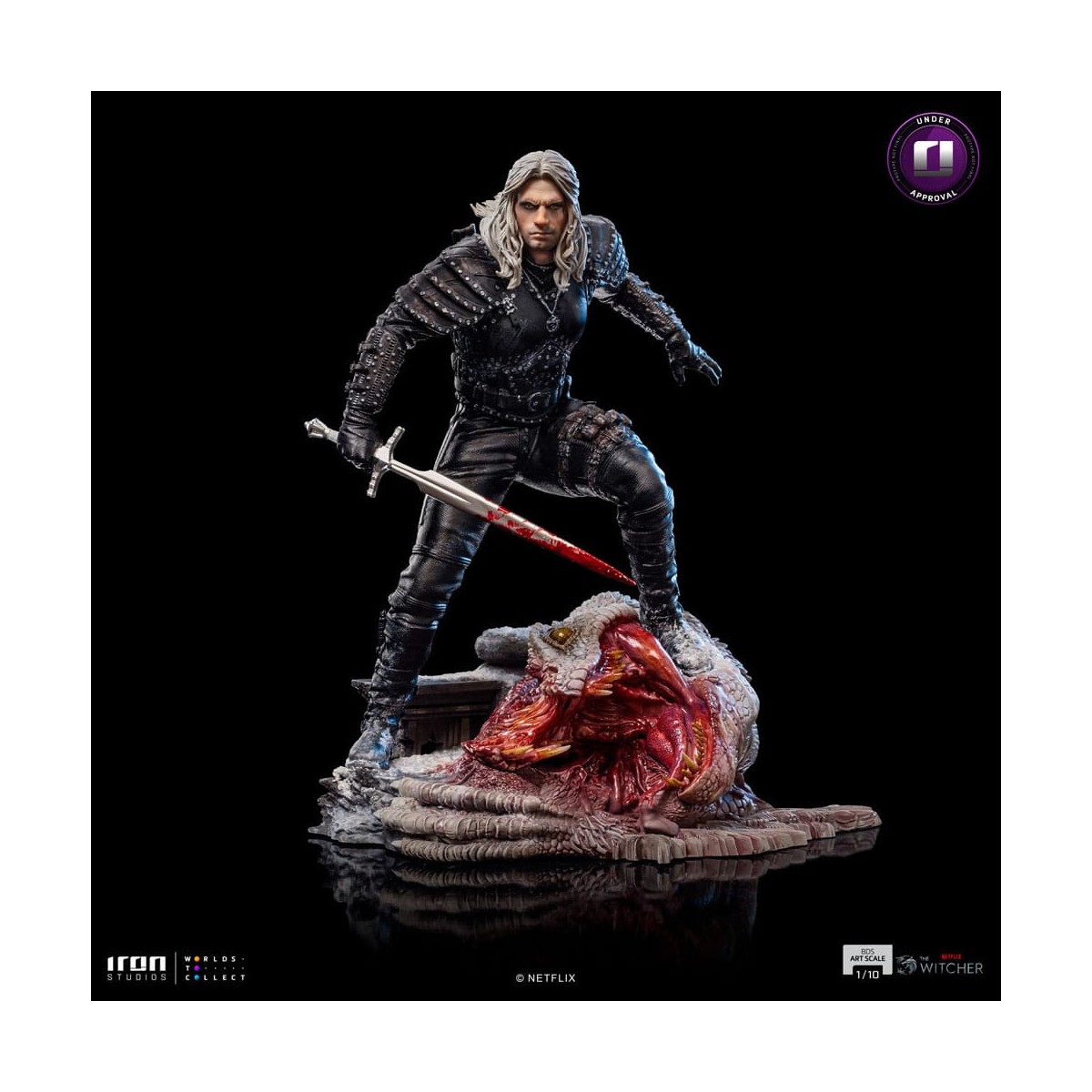 Iron Studios The Witcher - Geralt di Riva BDS Arts Scala 1/10