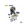 JoyToy - Space Marines - Ultramarines - Capitano Primaris con scudo e spada di potere 1/18 - Warhammer 40K