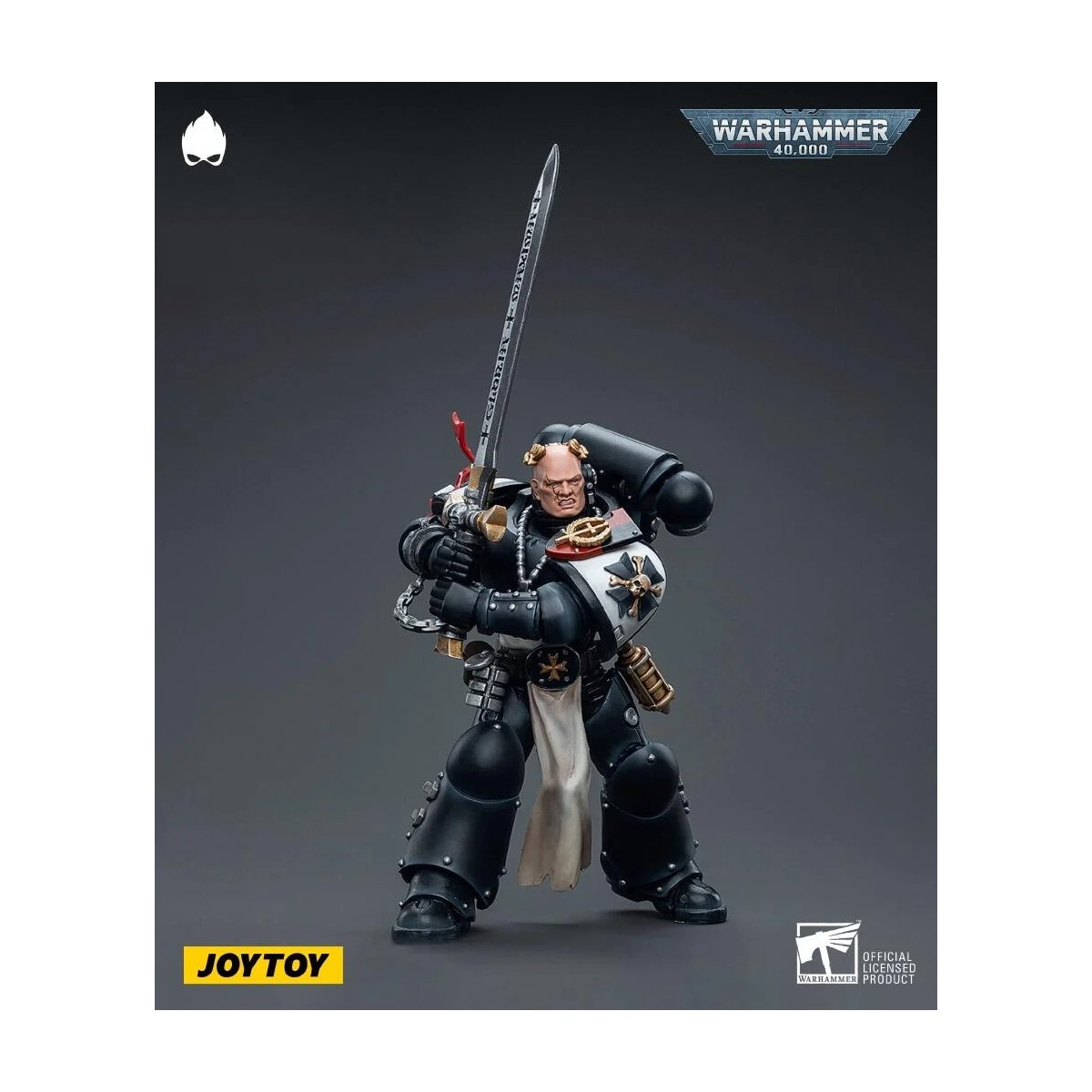 JoyToy Space Marine - Templari Neri - Il campione degli imperatori La vendetta di Bayard 1/18 - Warhammer 40K