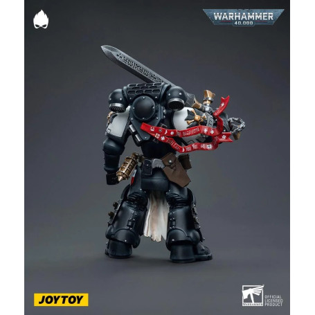 JoyToy Space Marine - Templari Neri - Il campione degli imperatori La vendetta di Bayard 1/18 - Warhammer 40K