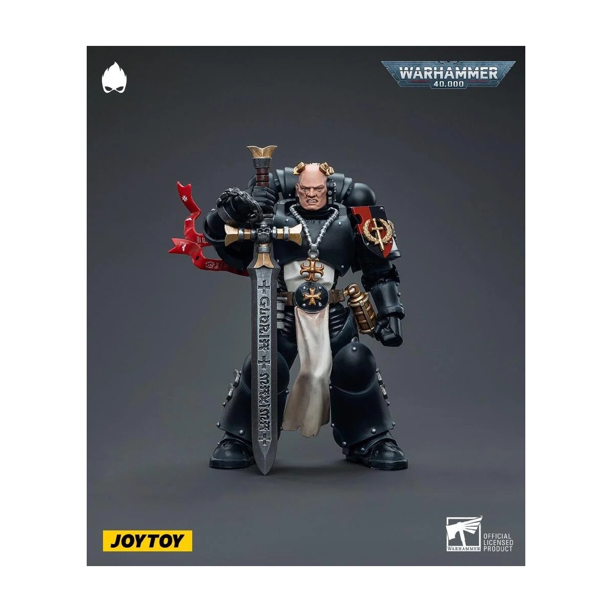 JoyToy Space Marine - Templari Neri - Il campione degli imperatori La vendetta di Bayard 1/18 - Warhammer 40K
