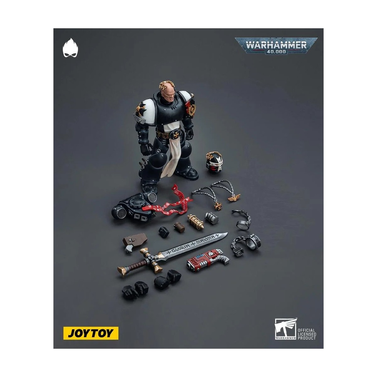 JoyToy Space Marine - Templari Neri - Il campione degli imperatori La vendetta di Bayard 1/18 - Warhammer 40K