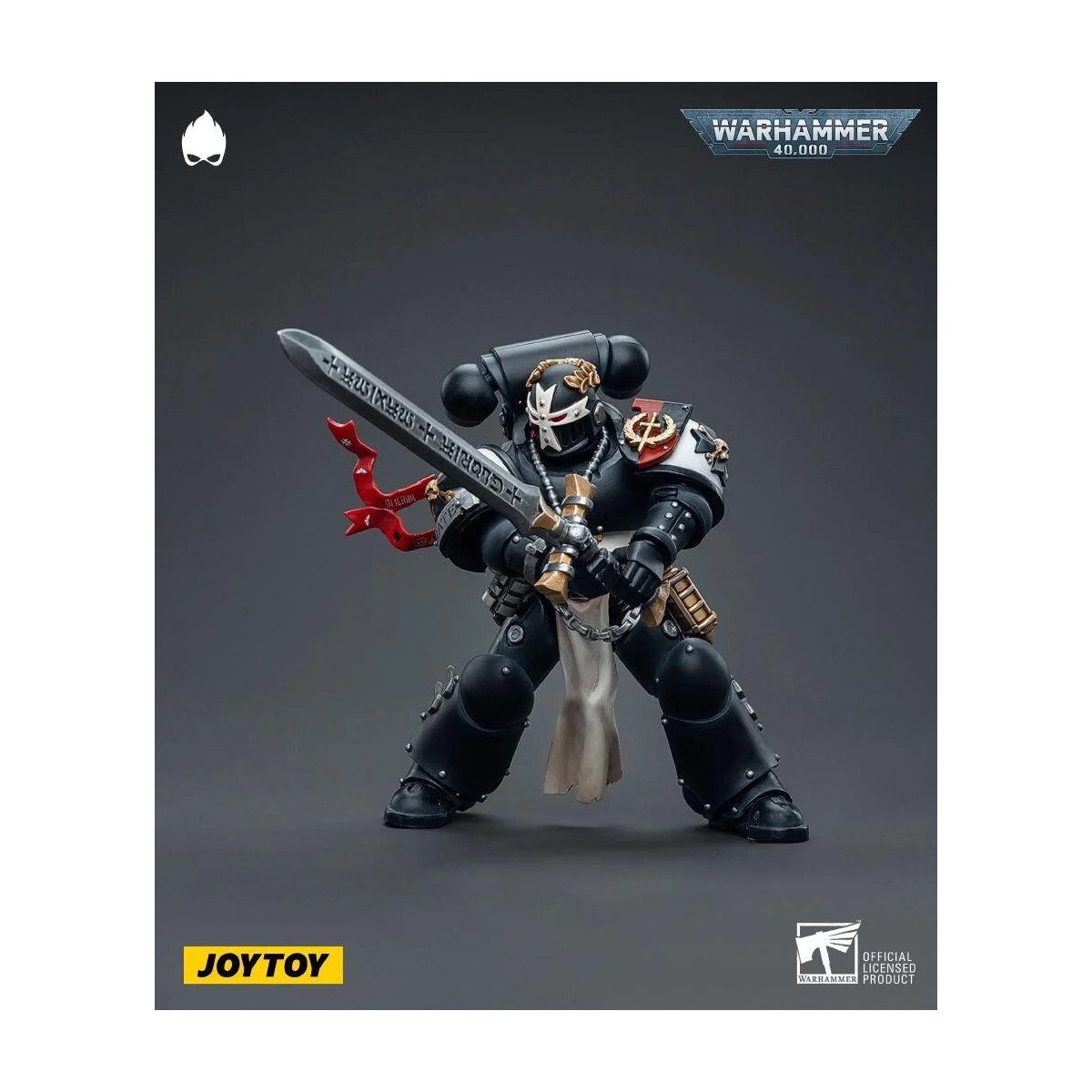 JoyToy Space Marine - Templari Neri - Il campione degli imperatori La vendetta di Bayard 1/18 - Warhammer 40K