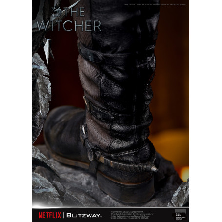 Blitzway - Statua di Geralt di Rivia 1/3 in scala infinita - The Witcher 