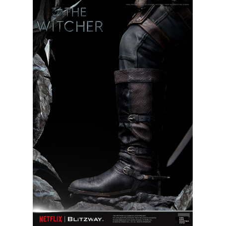 Blitzway - Statua di Geralt di Rivia 1/3 in scala infinita - The Witcher 