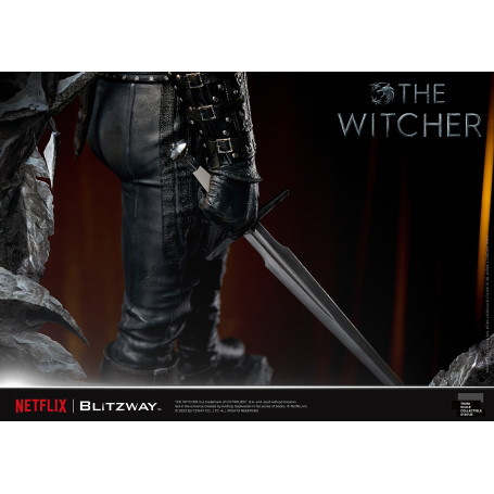 Blitzway - Statua di Geralt di Rivia 1/3 in scala infinita - The Witcher 