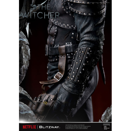 Blitzway - Statua di Geralt di Rivia 1/3 in scala infinita - The Witcher 